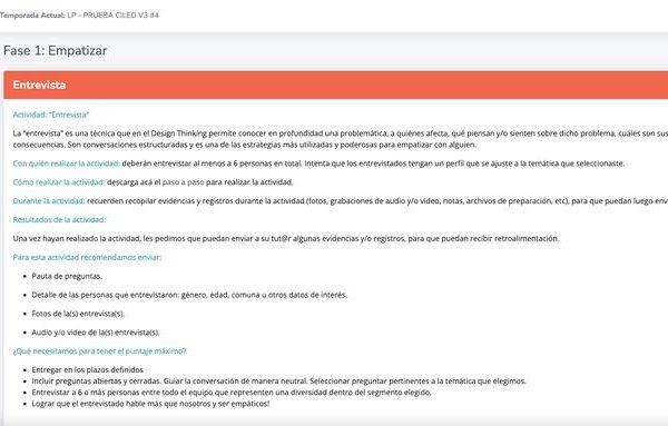 Plataforma CILED UDD